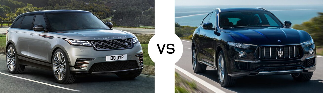 2019 Range Rover Velar vs Maserati Levante