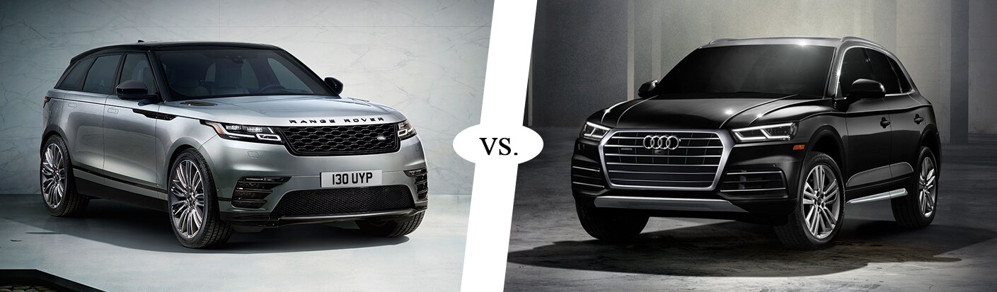 2018 Range Rover Velar vs. 2018 Audi Q5 in Gwinnett, GA