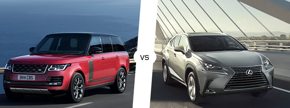 2018 Discovery Sport vs. Lexus NX300