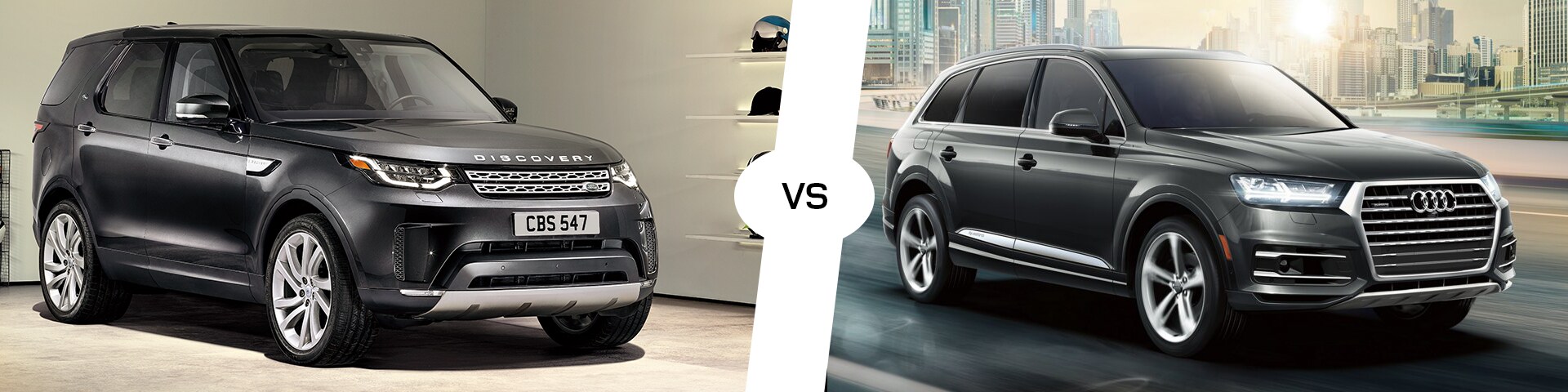 Land Rover Discovery vs. Audi Q7