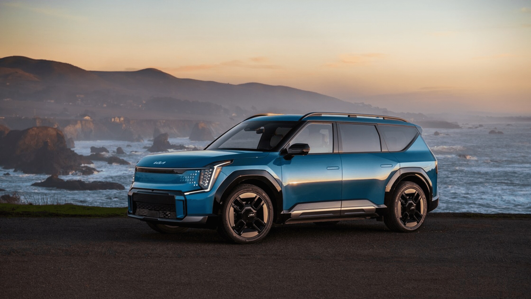 The 2024 Kia EV9 in Cape Coral, FL The 2024 Kia EV9 in Cape Coral, FL
