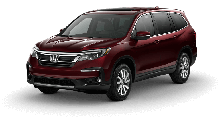 2019 Honda Pilot EX-L - Deep Scarlet