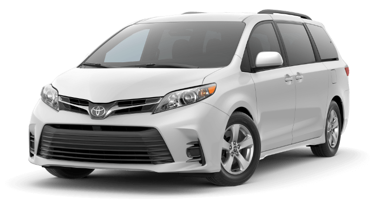 2020 Toyota Sienna LE - Super White