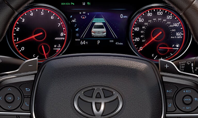 2019 Toyota Camry Interior Driver Dashboard