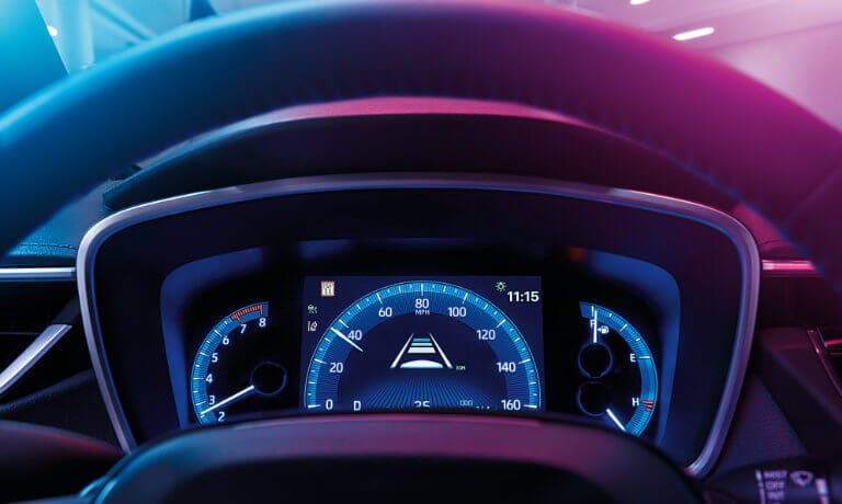 2020 Toyota Corolla interior colorful dash