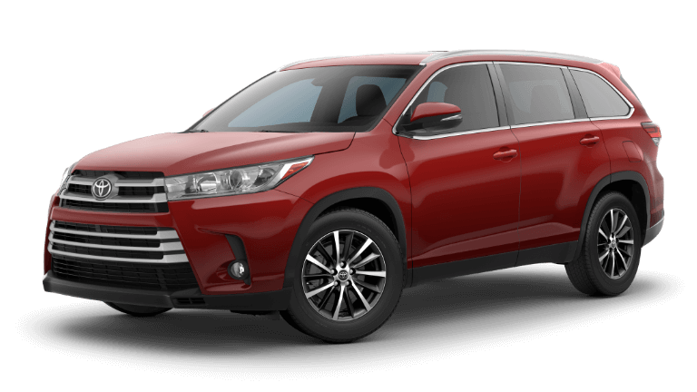 2019 Toyota Highlander XLE - Salsa Red