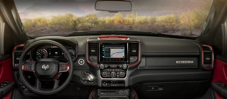 New Ram 1500 Rebel Interior Dashboard