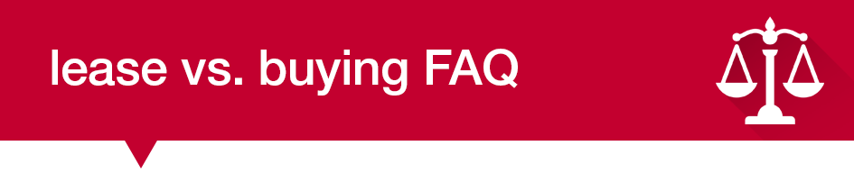 Nissan of Garden City Lease Vs. Buy FAQ
