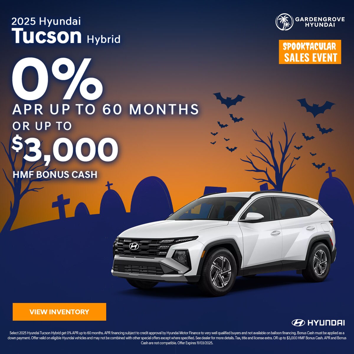 OCT2025_GPMax_New_EV_Hyundai_Tucson%20Hybrid_2025_Offer_APR%20%26%20Bonus%20Cash_1200x1200_R2_11-03-2025.jpg