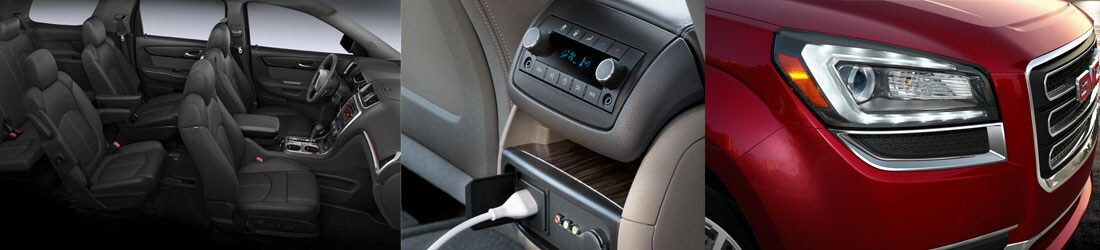 2016 GMC Acadia Features 2016 GMC Acadia Interior Features | McHenry, IL