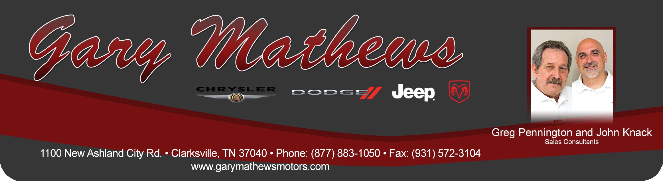 Gary Mathews Motors - New - Greg Pennington and John Knack.jpg