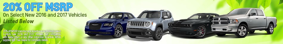 20% OFF MSRP
