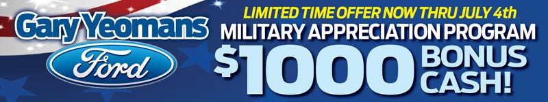 Military Appreciation Bonus Cash