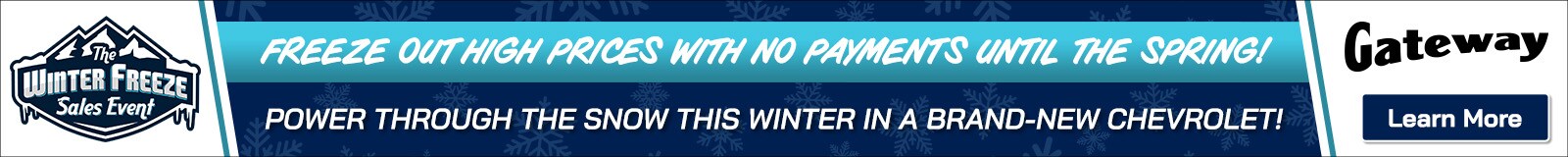 Winter Freeze Sales Event