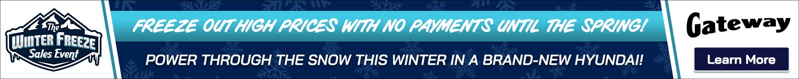 Winter Freeze Sales Event