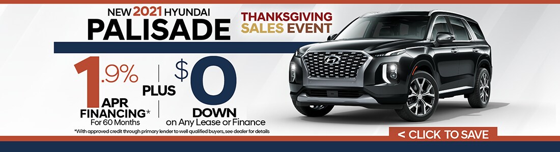 HYUNDAI VA DEALER PALISADE SPECIAL OFFER