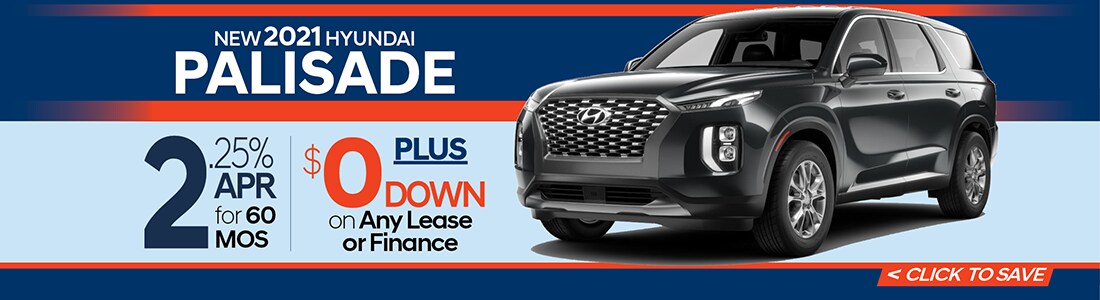 HYUNDAI VA DEALER PALISADE SPECIAL OFFER