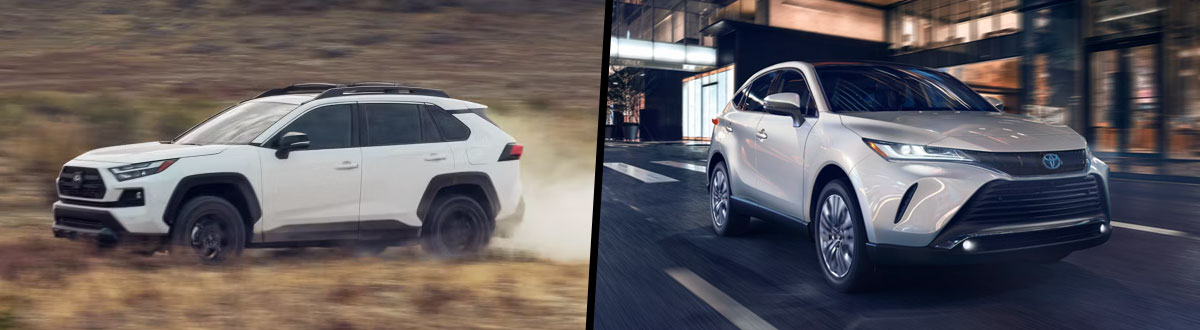 2024 Toyota RAV4 Hybrid vs 2024 Toyota Venza Hybrid