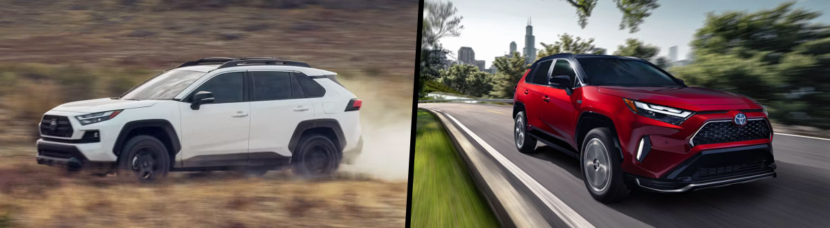 2024 Toyota RAV4 vs 2024 Toyota RAV4 Prime