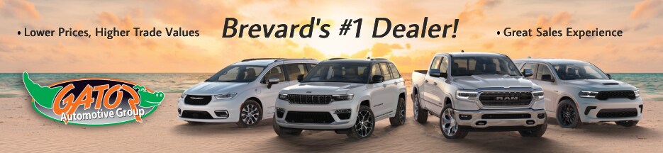 Gator Chrysler Dodge Jeep Ram Is Brevard's #1 Dealer
