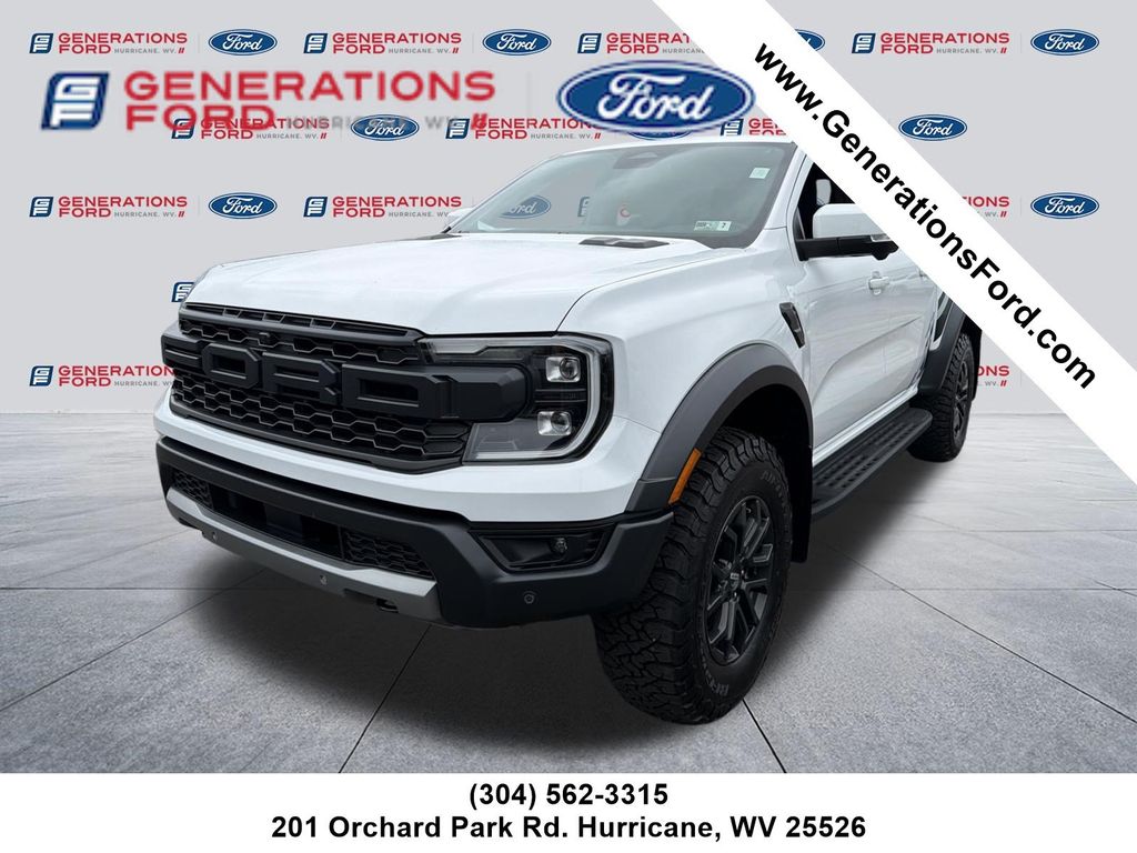 2025 Ford Ranger Raptor Oxford White at Generations Ford Hurricane WV