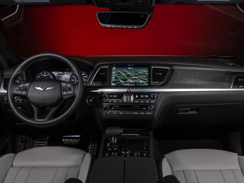 2020 Genesis G80 interior design