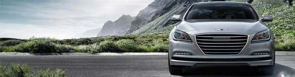 Welcome to Genesis of Cool Springs Streamlined nose of the Genesis G80