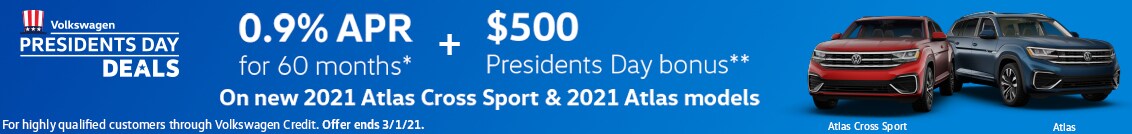 Atlas and Atlas Cross Sport 0.9% APR + $500 Presidents Day Bonus banner.jpg