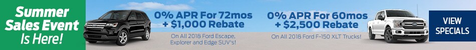 Special Offers At George Coleman Ford