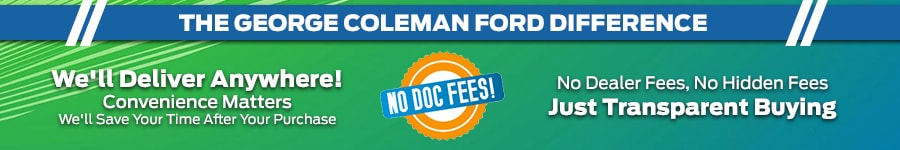 Free Delivery At George Coleman Ford