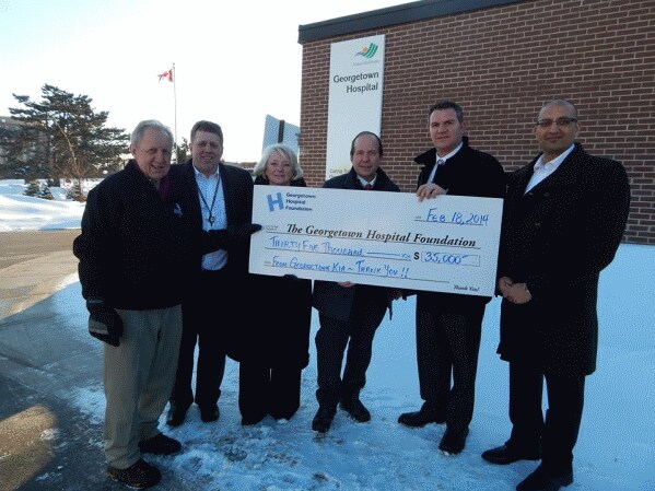 Georgetown Kia Donates $35,000 To Georgetown Hospital Foundation