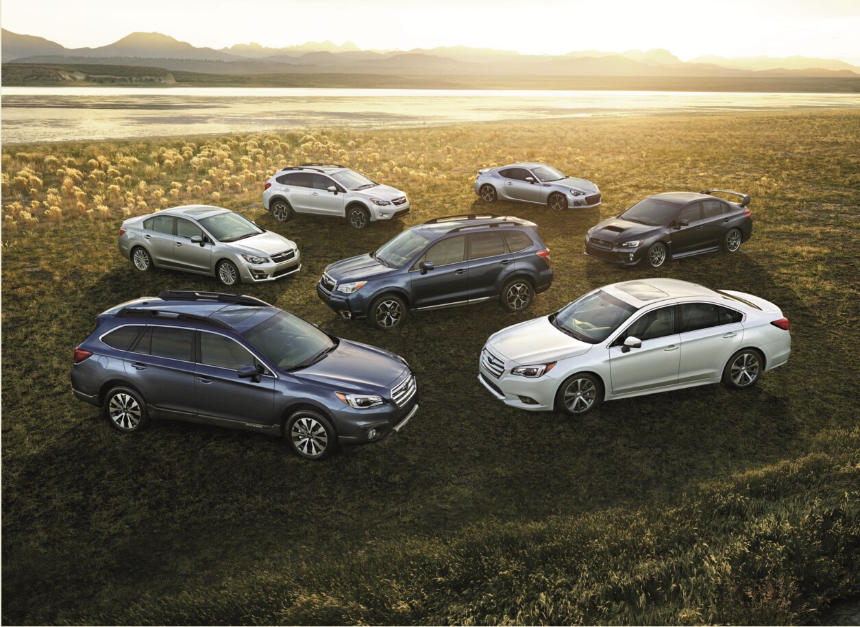 New 2015 Subaru Line-Up