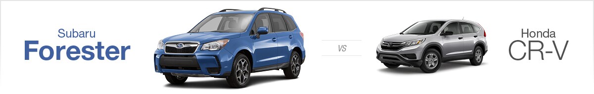 Forester vs. Honda CR-V