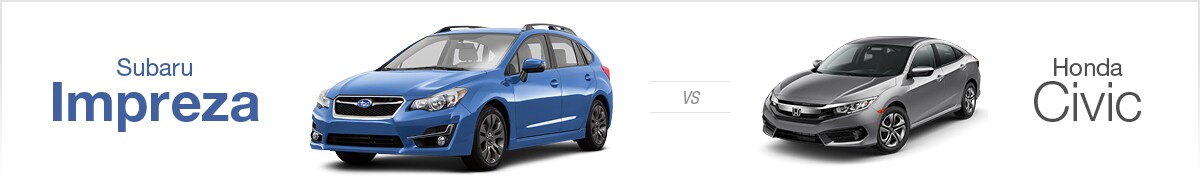 Impreza vs. Honda Civic