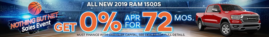 2019 RAM 1500 0% APR