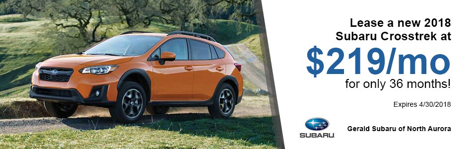 2018 Subaru Crosstrek Lease Offer