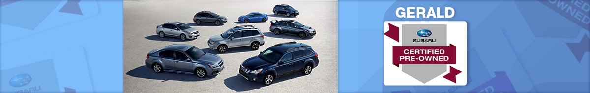 Gerald Certified Pre-Owned