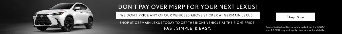 Don't Pay Over MSRP