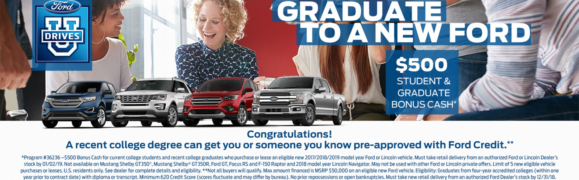 Ford student rebate