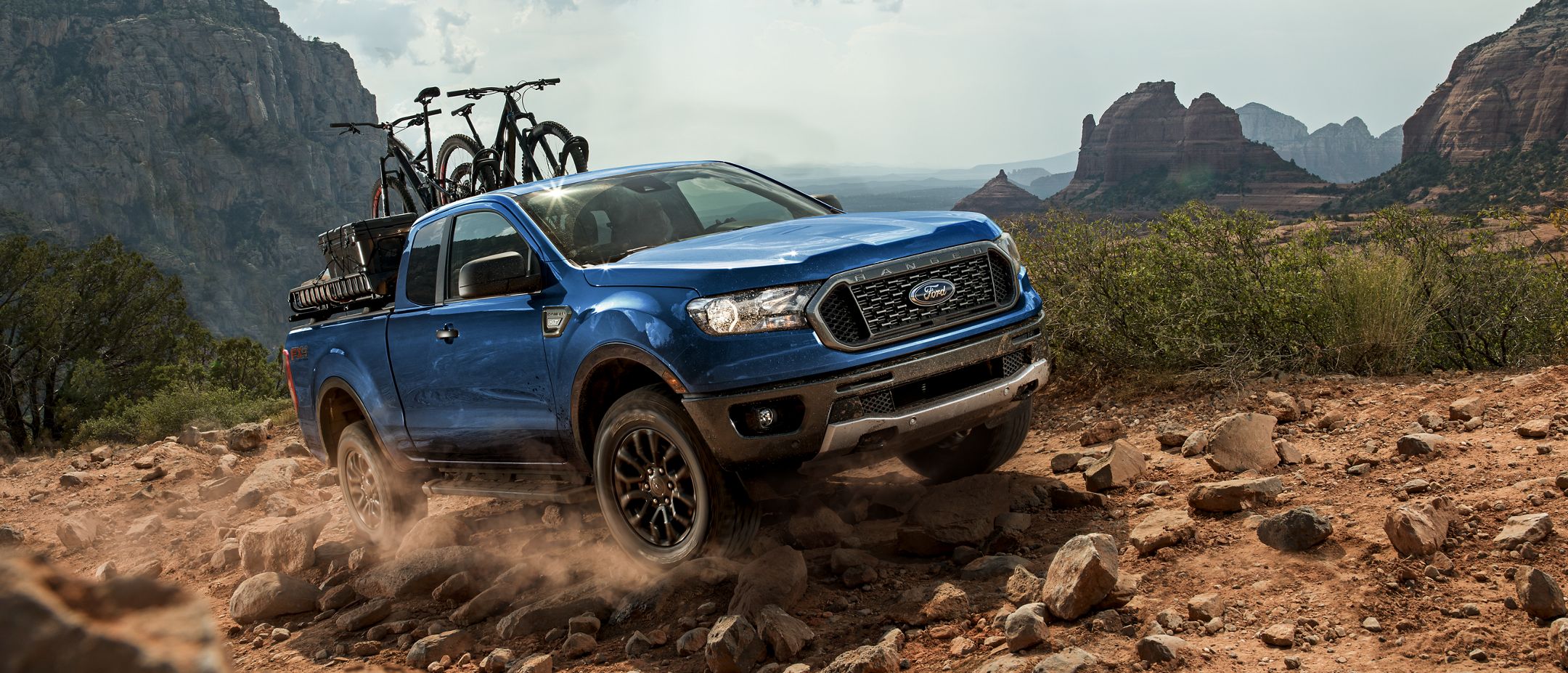 adventure ready - Blue Ford Ranger 2019