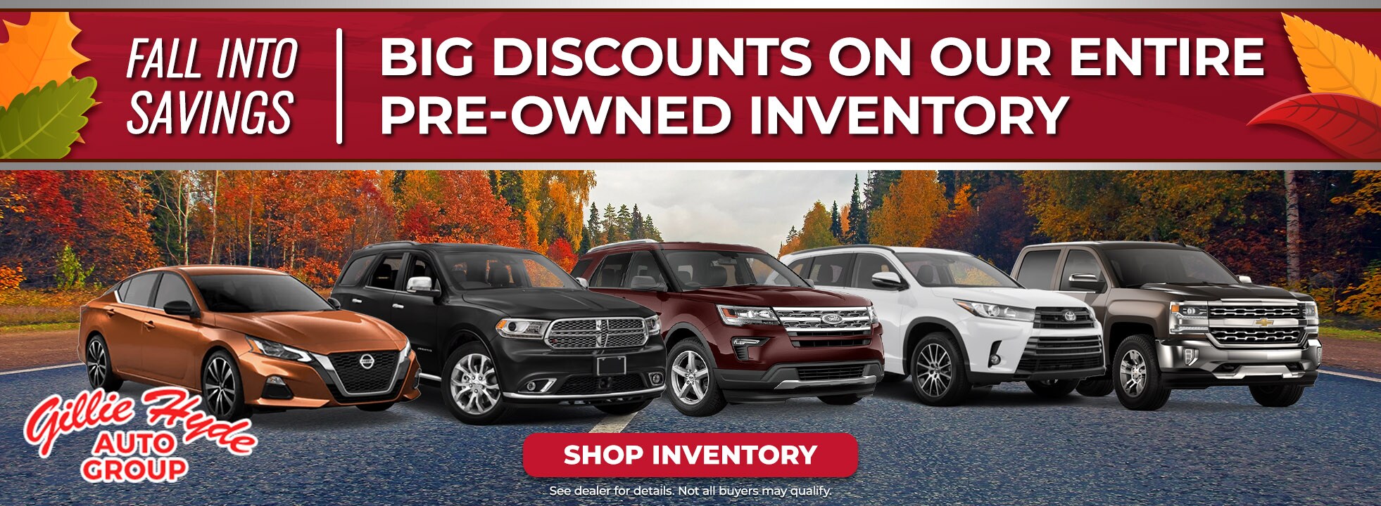 Discounts on pre-owned inventory in Glasgow, KY