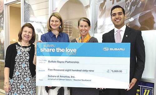 Buffalo Bayou Partnership Donation