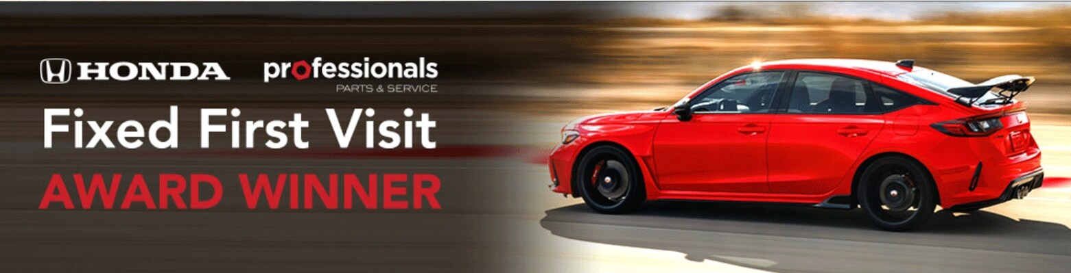 Honda Fixed First Visit Award