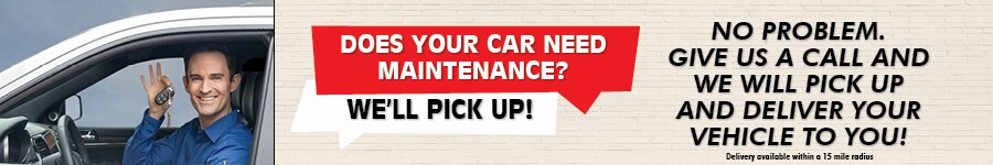 Mitsubishi service pick-up in San Antonio