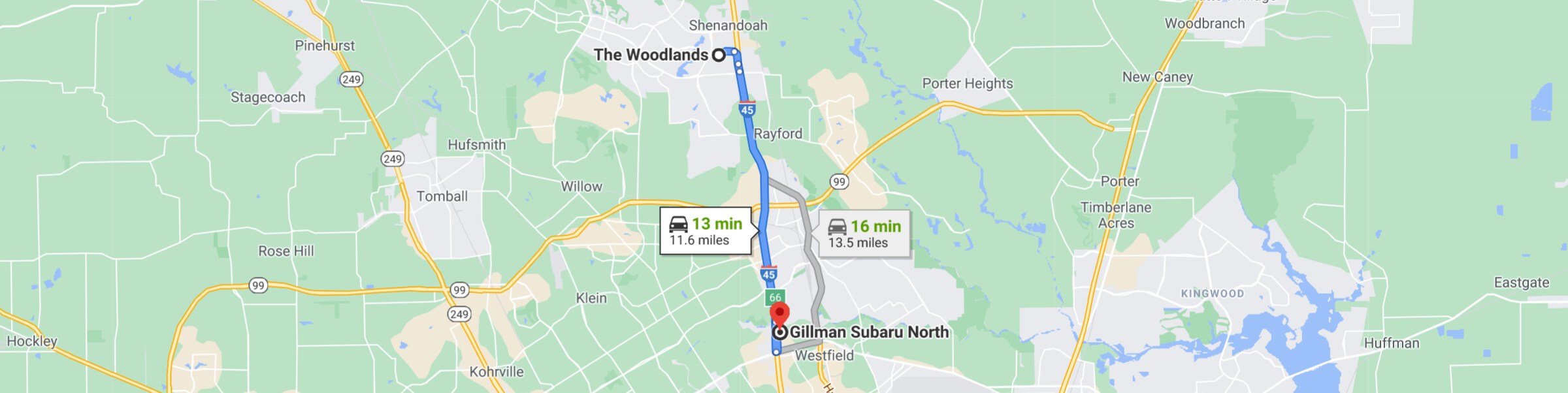 gillman subaru north the woodlands tx