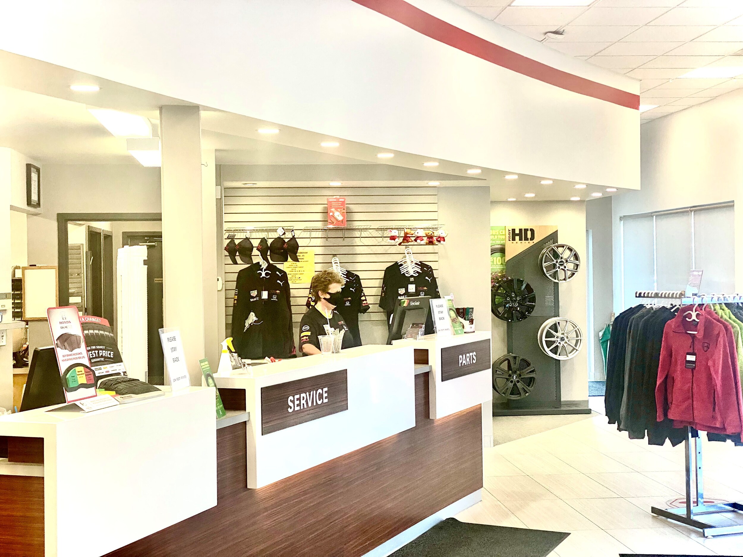 Visit us at Glacier Honda Glacier Honda Interior