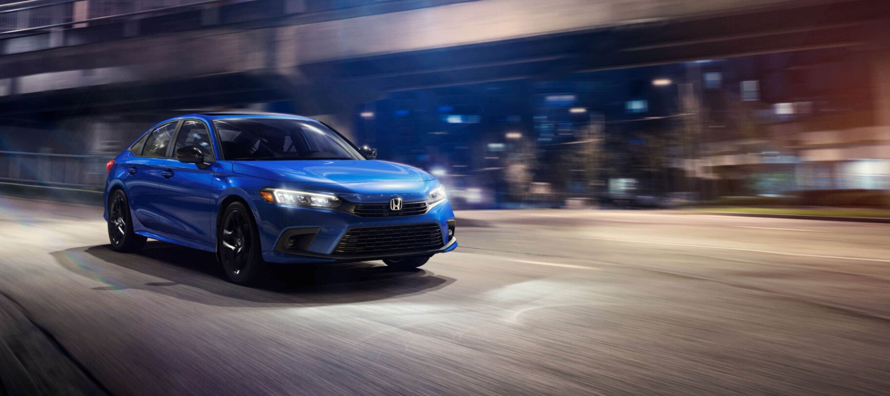 2022 Honda Civic In Blue 2022 Honda Civic In Blue