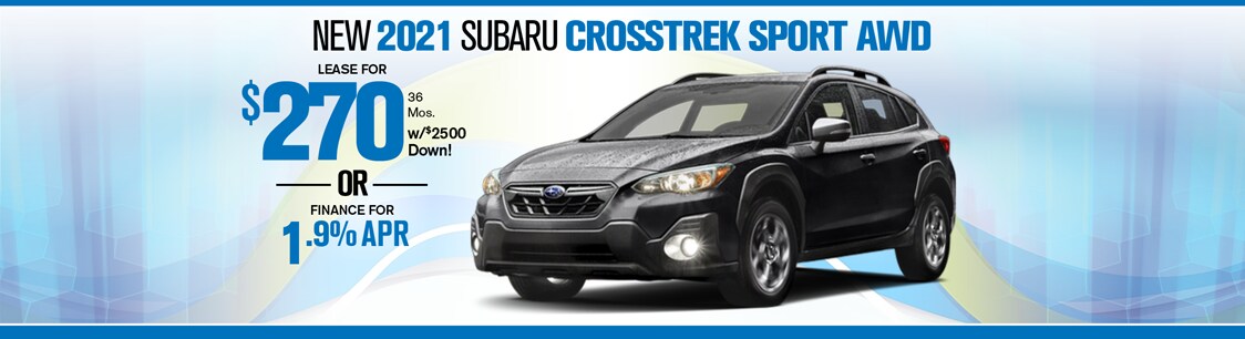 Subaru PA Dealer Crosstrek Special Offer