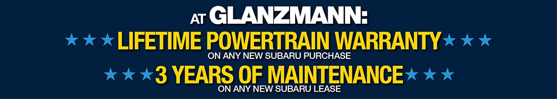 Specials Offers from Glanzmann Subaru
