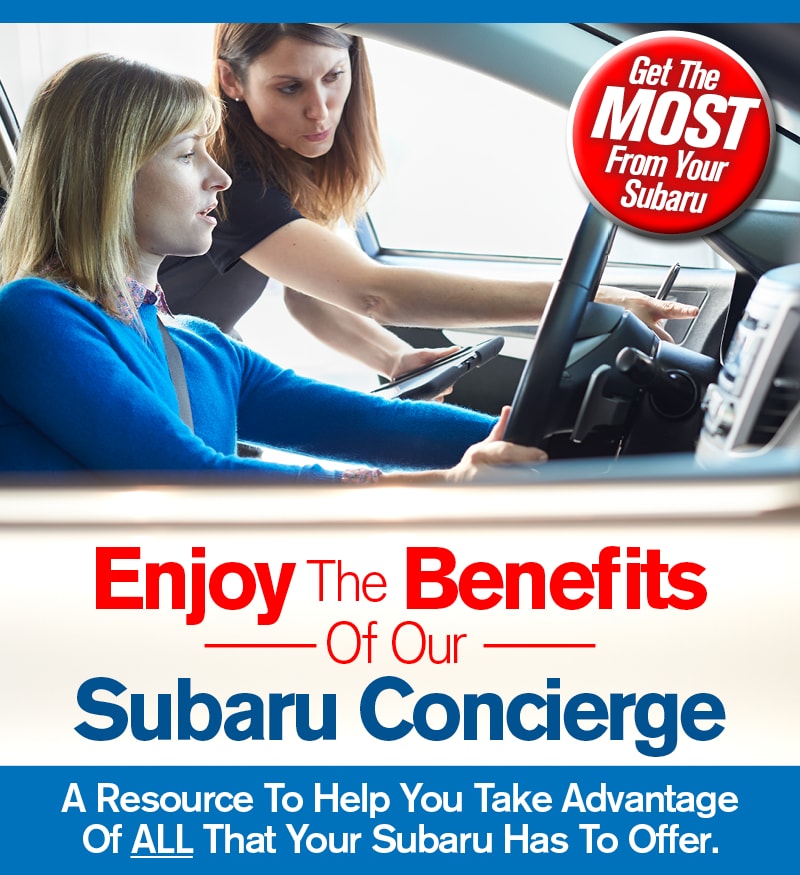 Subaru Concierge at Glanzmann Subaru